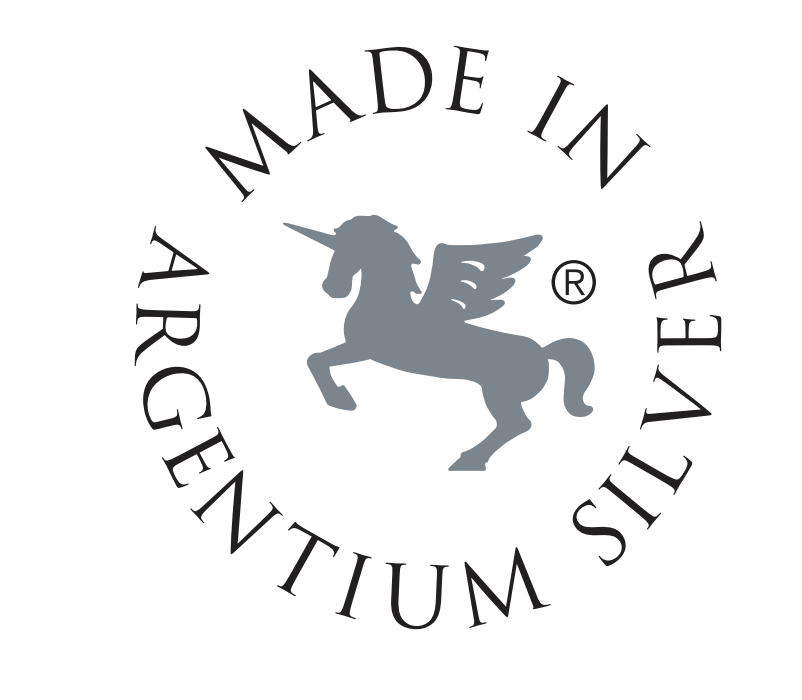 Logo for Argentium Silver. 